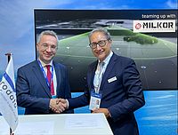 The two parties signed a memorandum of understanding at the Paris Air Show.