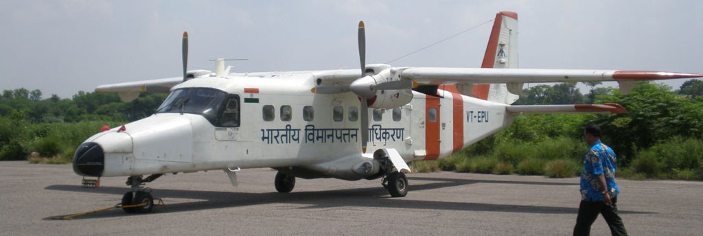 Flugvermessungsflugzeug vom Typ Dornier 228 für AAI in Indien